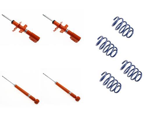 Jeu de 4 amortisseurs + ressorts (Kit suspension) KONI ref. 1120-1404