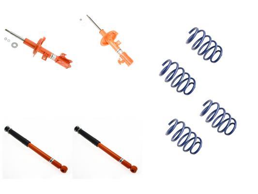 Jeu de 4 amortisseurs + ressorts (Kit suspension) KONI ref. 1120-1602