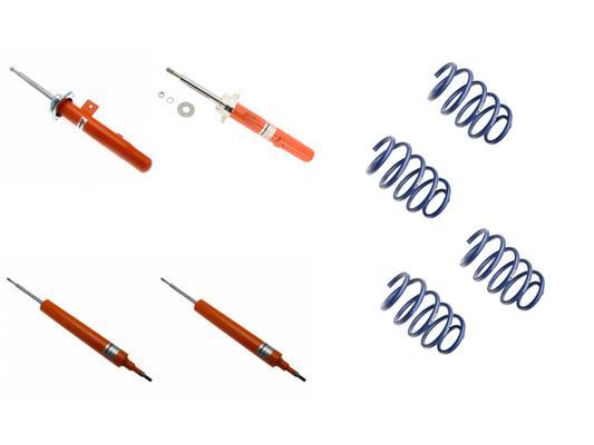Jeu de 4 amortisseurs + ressorts (Kit suspension) KONI ref. 1120-1875