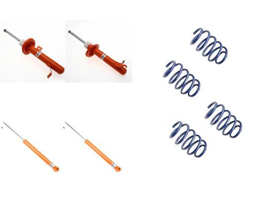 Jeu de 4 amortisseurs + ressorts (Kit suspension) KONI ref. 1120-2641