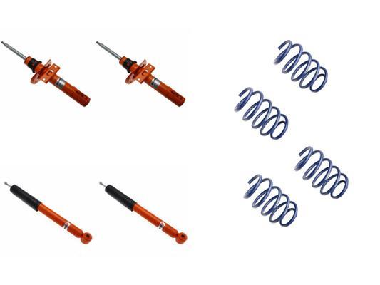 Jeu de 4 amortisseurs + ressorts (Kit suspension) KONI ref. 1120-2792
