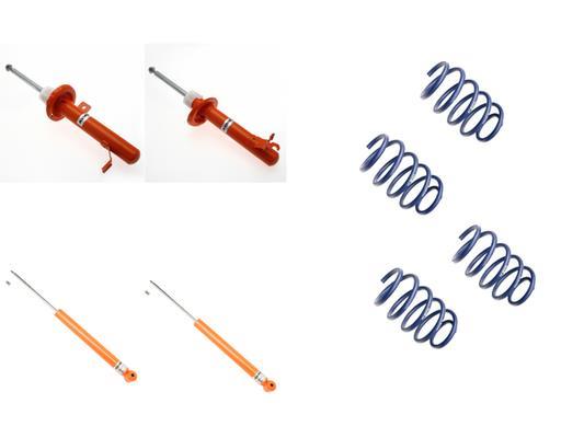 Jeu de 4 amortisseurs + ressorts (Kit suspension) KONI ref. 1120-3172