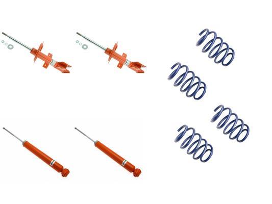 Jeu de 4 amortisseurs + ressorts (Kit suspension) KONI ref. 1120-3471