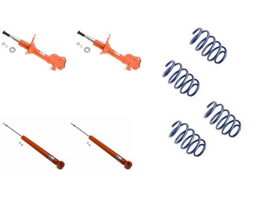 Jeu de 4 amortisseurs + ressorts (Kit suspension) KONI ref. 1120-4421