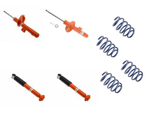 Jeu de 4 amortisseurs + ressorts (Kit suspension) KONI ref. 1120-4692