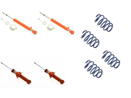 Jeu de 4 amortisseurs + ressorts (Kit suspension) KONI ref. 1120-4871