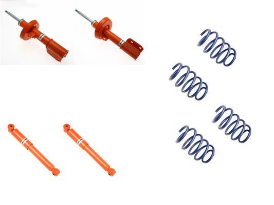 Jeu de 4 amortisseurs + ressorts (Kit suspension) KONI ref. 1120-5301