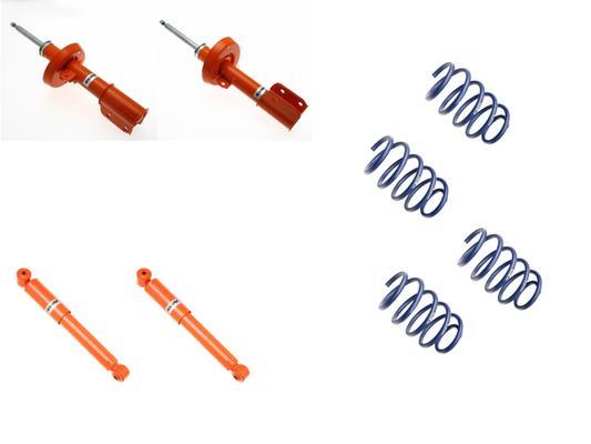 Jeu de 4 amortisseurs + ressorts (Kit suspension) KONI ref. 1120-5302