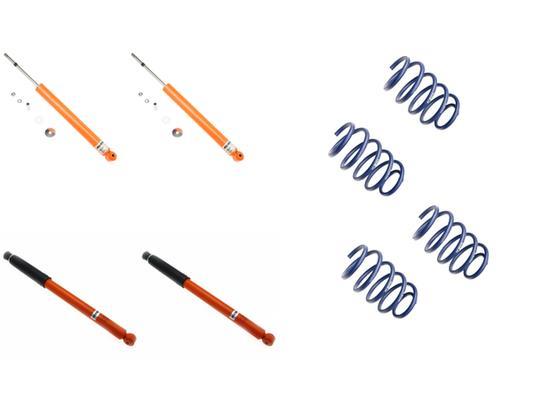Jeu de 4 amortisseurs + ressorts (Kit suspension) KONI ref. 1120-7242