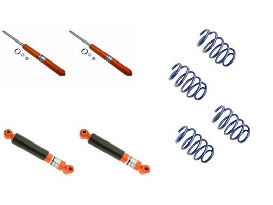 Jeu de 4 amortisseurs + ressorts (Kit suspension) KONI ref. 1120-7861
