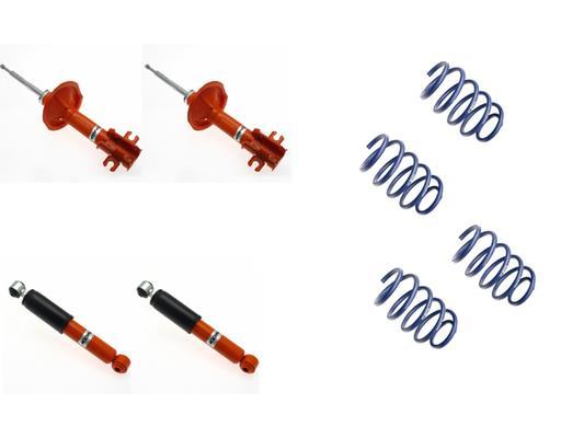 Jeu de 4 amortisseurs + ressorts (Kit suspension) KONI ref. 1120-9521