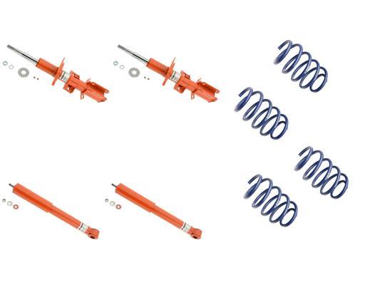 Jeu de 4 amortisseurs + ressorts (Kit suspension) KONI ref. 1120-9582