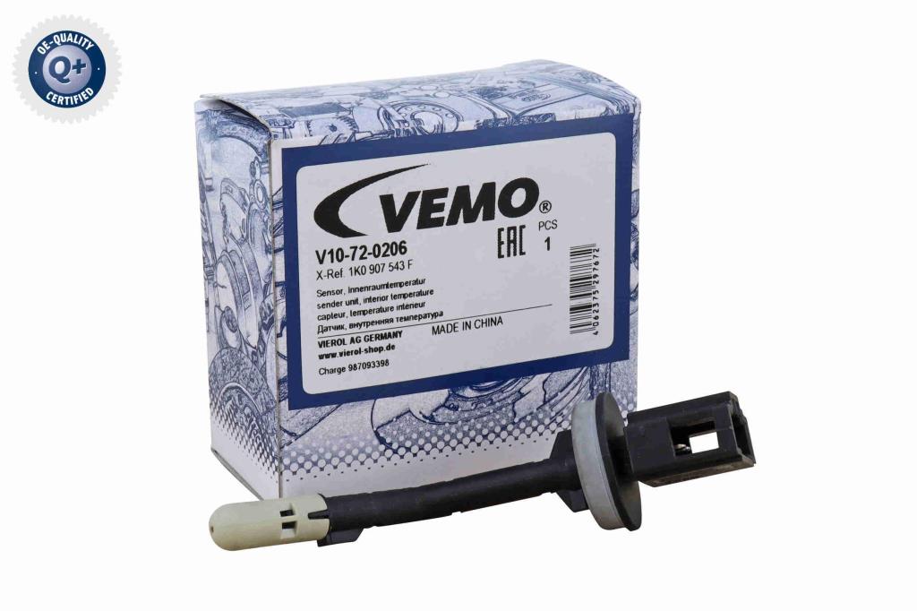 Sensor, temperatura interior VEMO ref. V10-72-0206