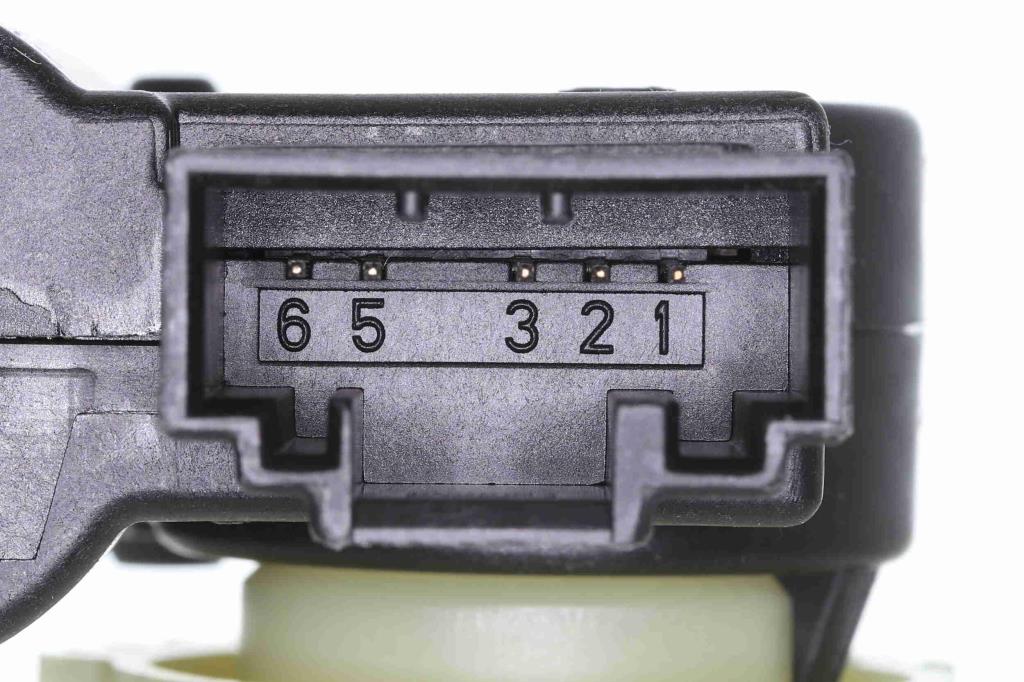 Moteur actionneur de volet de climatisation (Moteur de volet de climatisation) VEMO ref. V10-77-0065