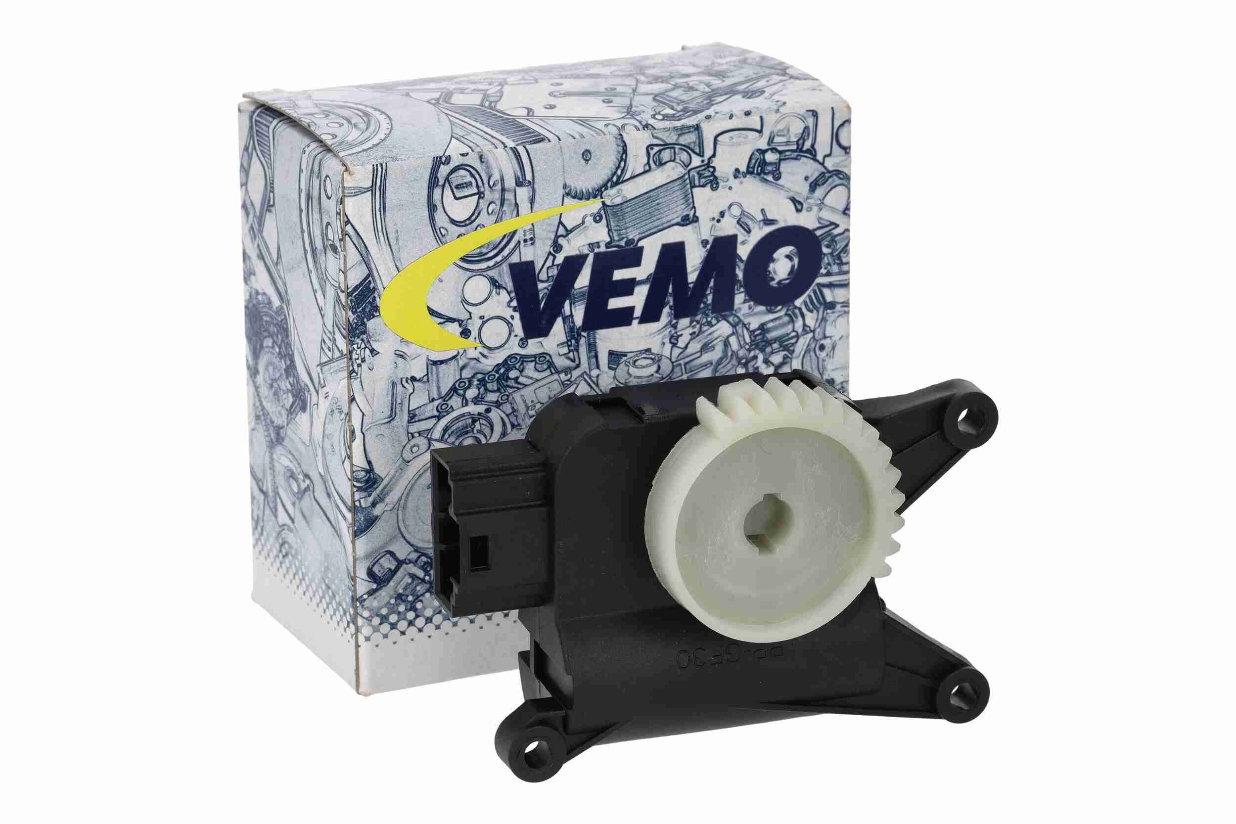 Moteur actionneur de volet de climatisation (Moteur de volet de climatisation) VEMO ref. V10-77-0065