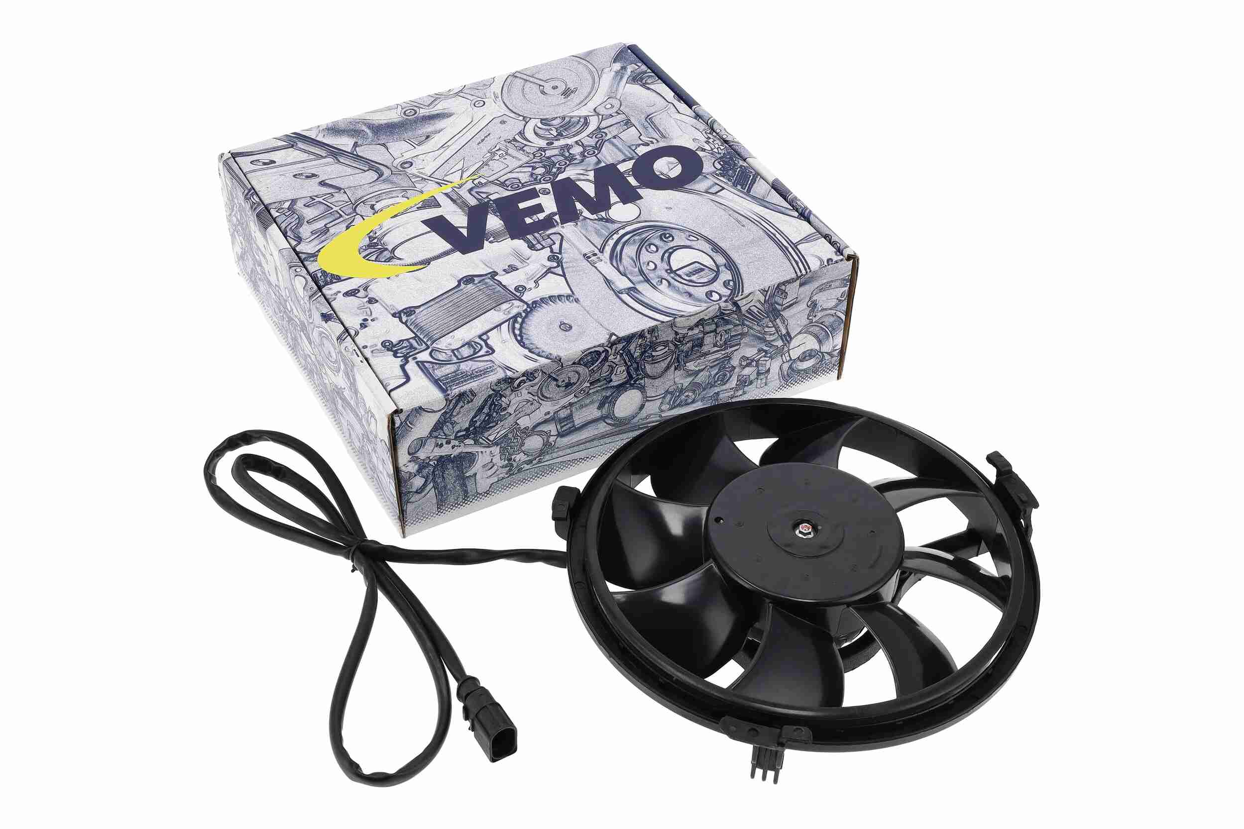 Ventilateur de refroidissement du moteur (Motoventilateur) VEMO ref. V15-01-0001