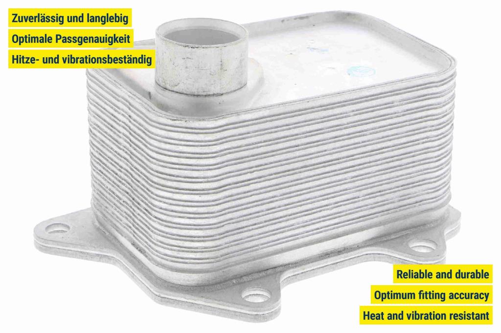 Radiateur d'huile moteur (Refroidisseur d'huile moteur) VEMO ref. V15-60-6068