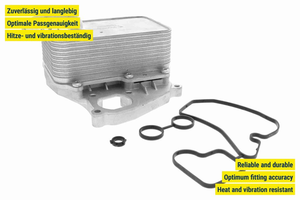 Radiateur d'huile moteur (Refroidisseur d'huile moteur) VEMO ref. V15-60-6070