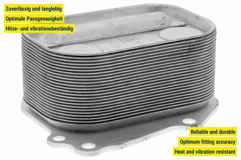 Radiateur d'huile moteur (Refroidisseur d'huile moteur) VEMO ref. V20-60-0049