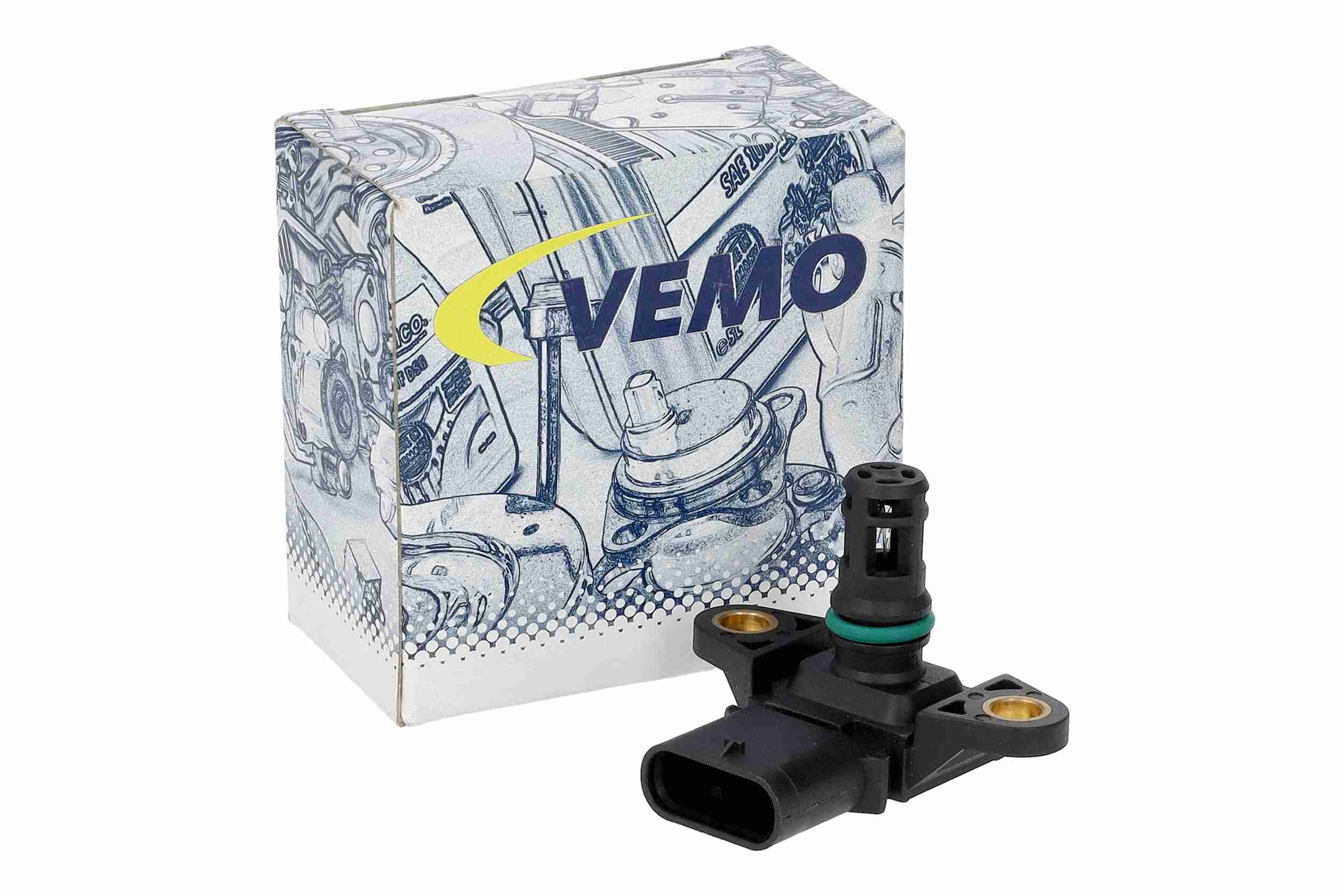 Capteur, pression du tuyau d'admission VEMO V20-72-0254
