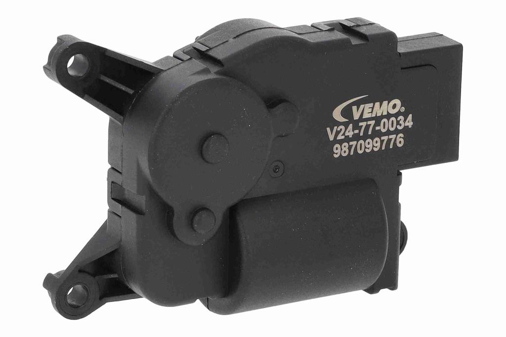 Moteur actionneur de volet de climatisation (Moteur de volet de climatisation) VEMO ref. V24-77-0034