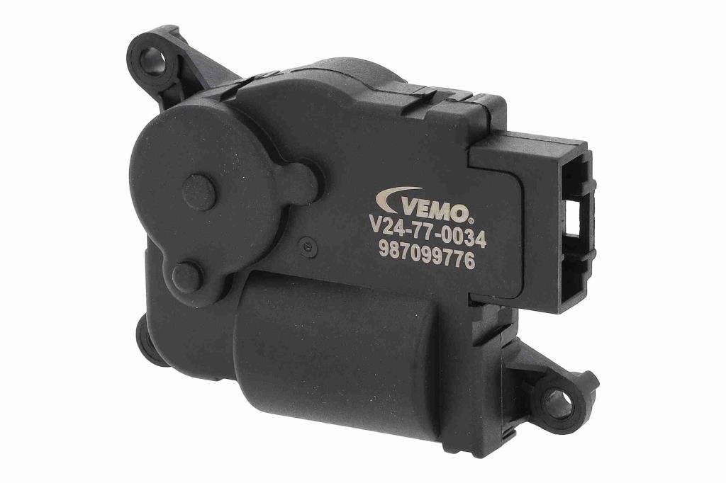 Moteur actionneur de volet de climatisation (Moteur de volet de climatisation) VEMO ref. V24-77-0034