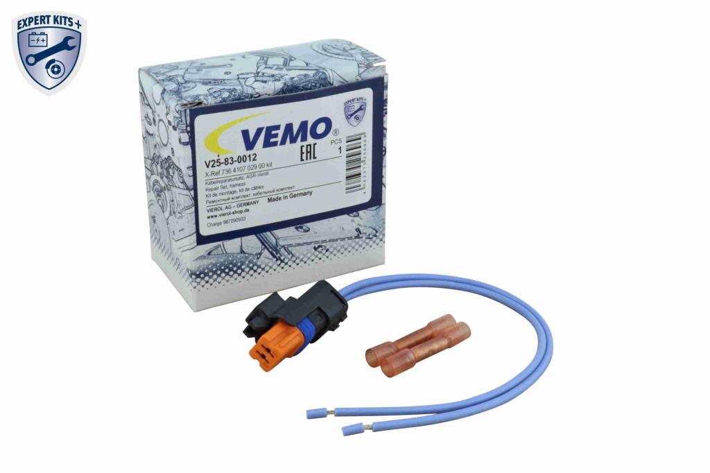 Kit de réparation pour câbles, vanne EGR VEMO ref. V25-83-0012