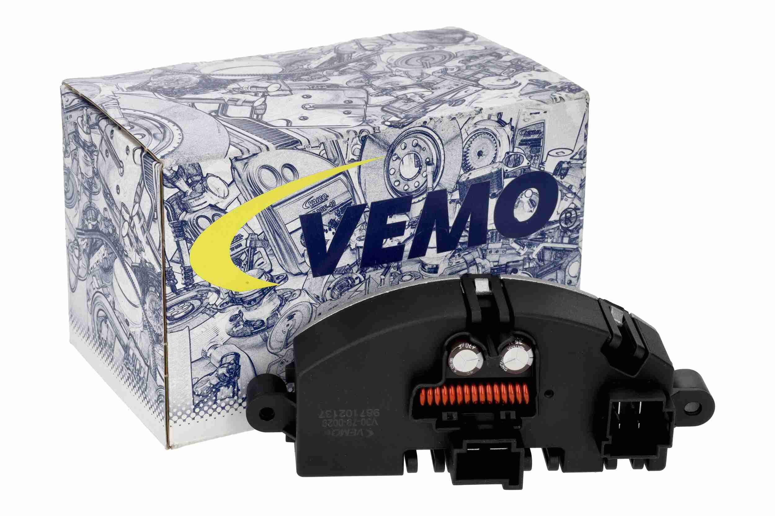 Resistência, ventilador de ar da cabina VEMO ref. V30-79-0029