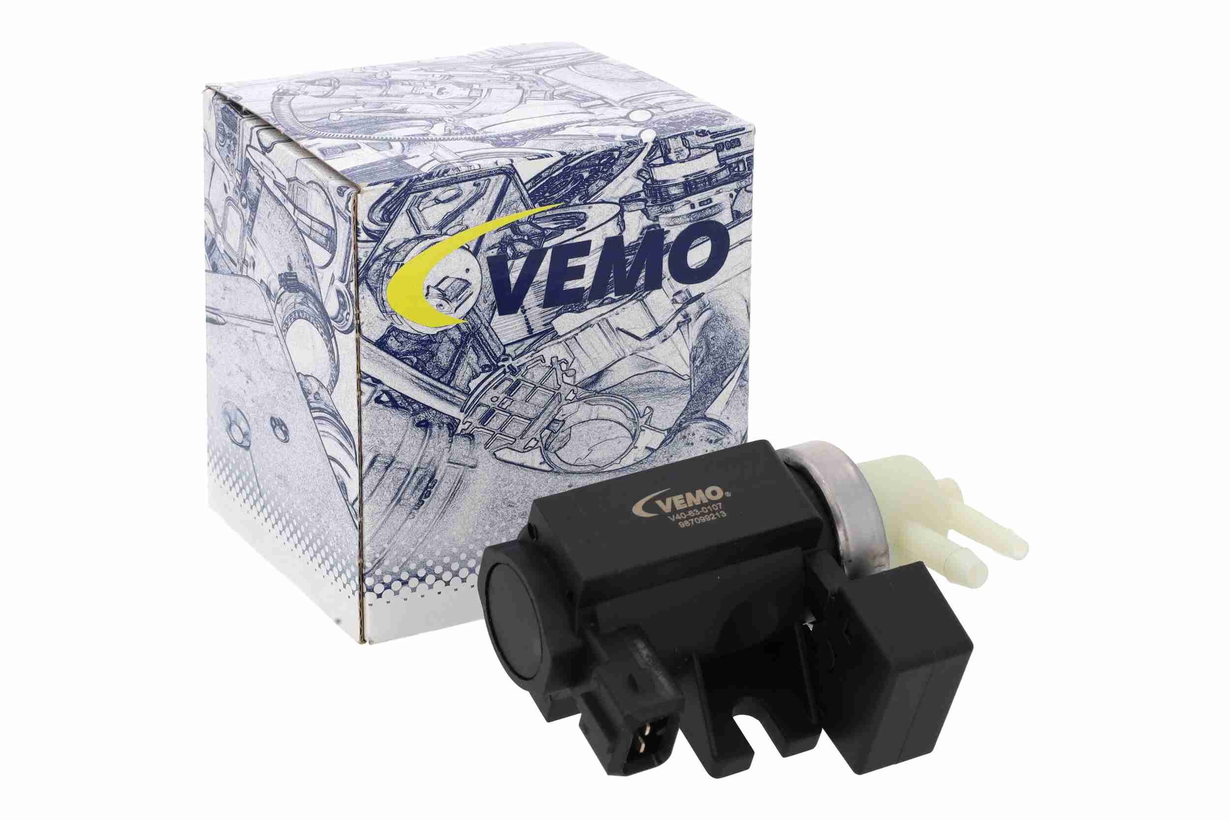 Transmetteur de pression, contrôle des gaz d'échappement VEMO V40-63-0107