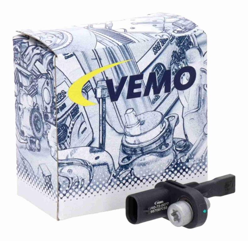 Capteur ABS (Capteur de vitesse de roue) VEMO ref. V40-72-0077