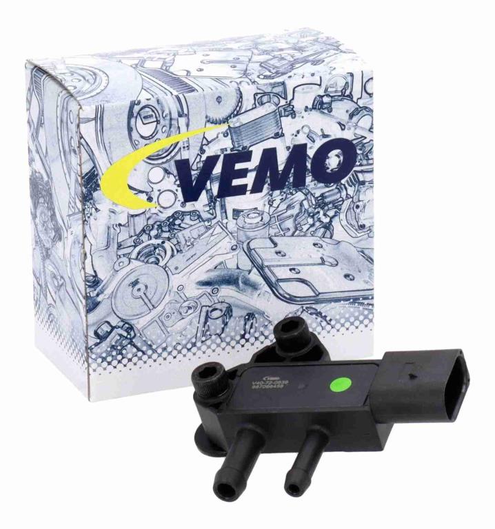 Capteur, pression des gaz échappement (Capteur de pression différentiel) VEMO ref. V40-72-0639