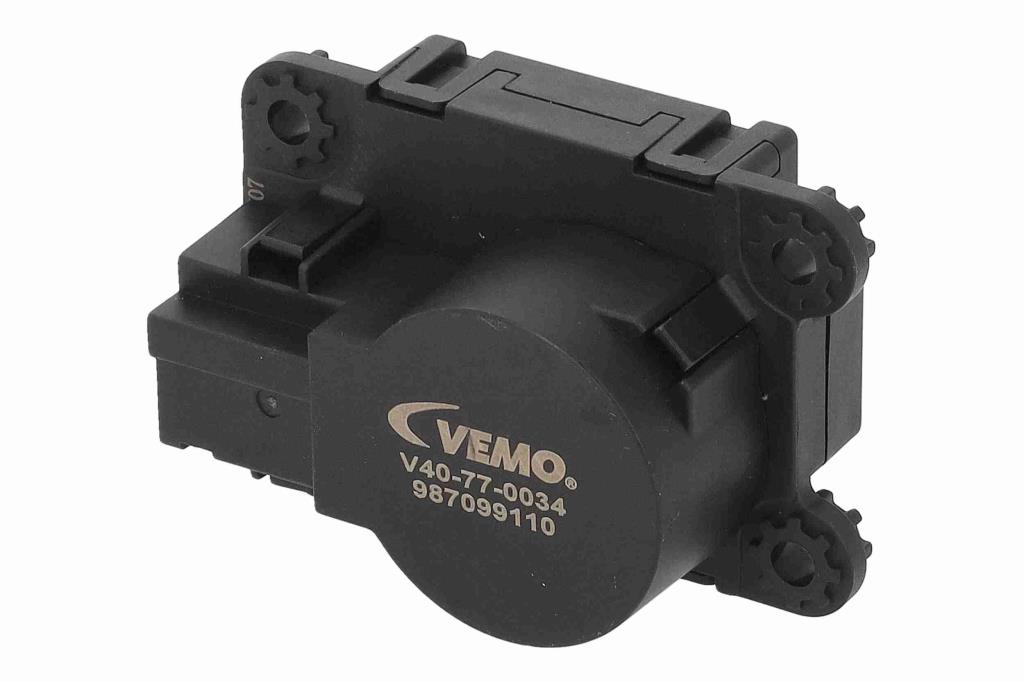 Moteur actionneur de volet de climatisation (Moteur de volet de climatisation) VEMO ref. V40-77-0034