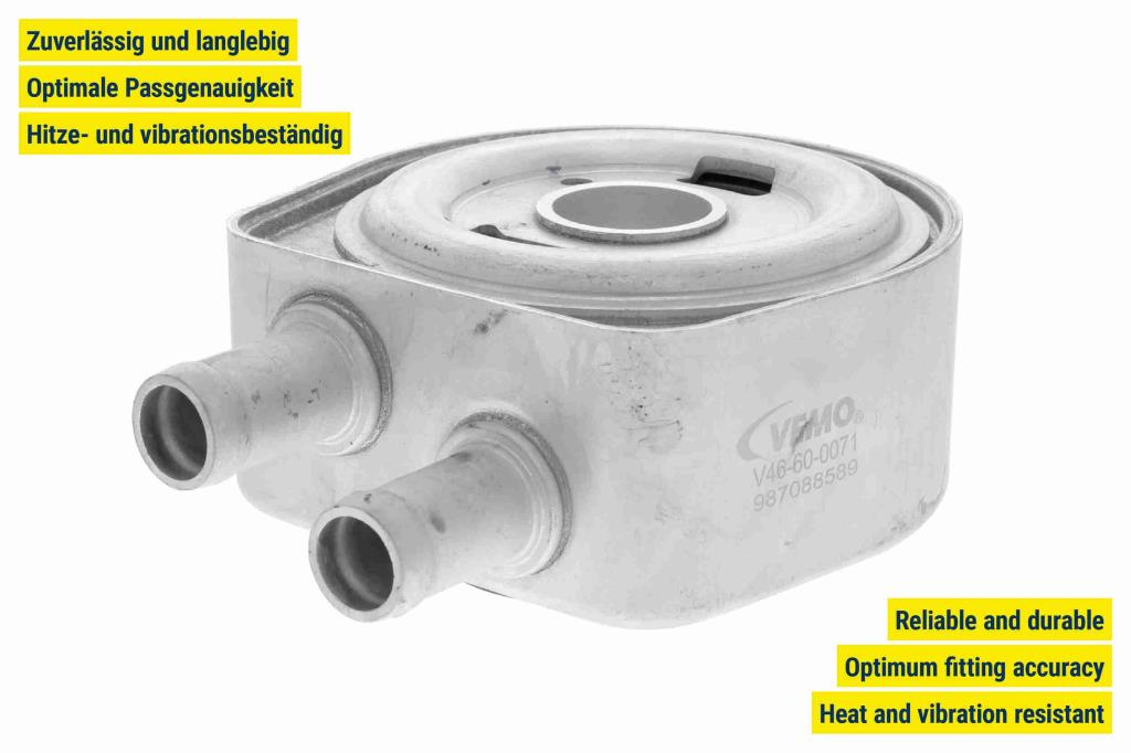 Radiador óleo motor VEMO ref. V46-60-0071