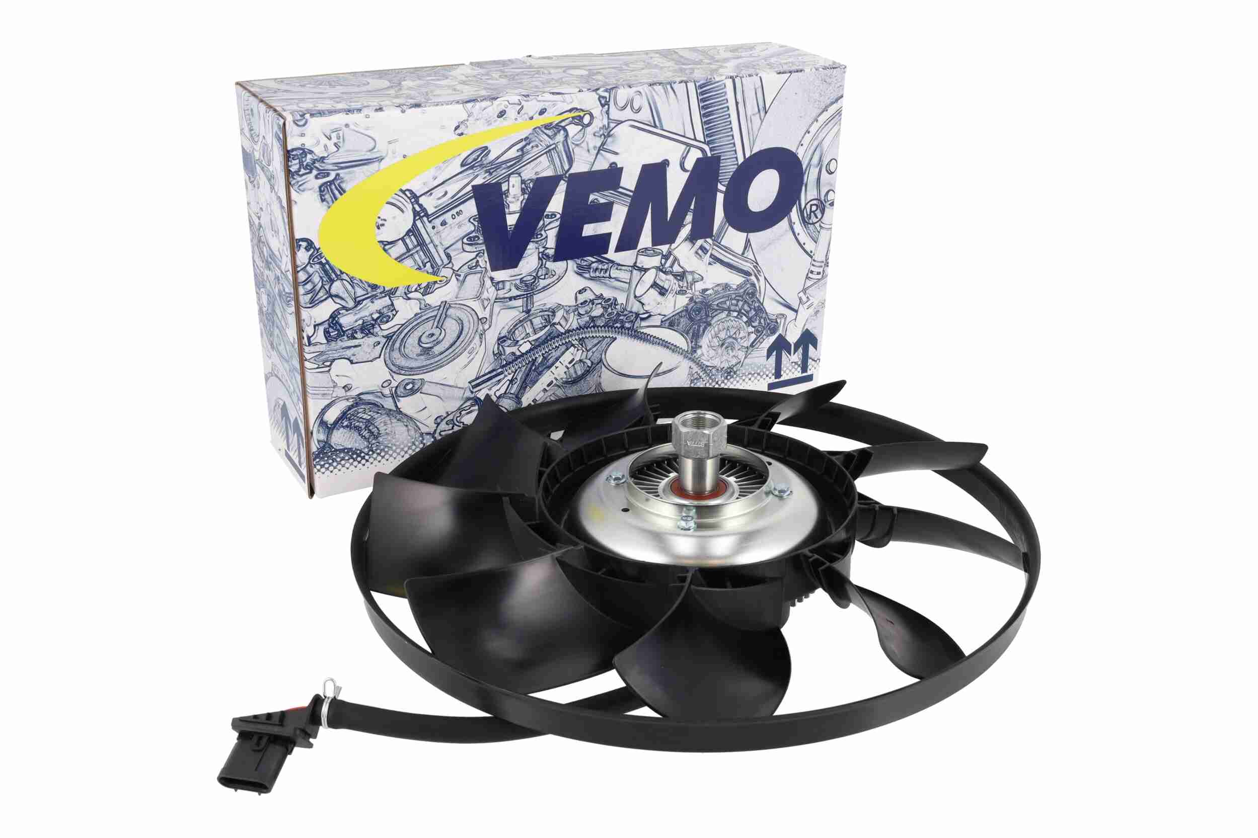 Ventilateur de refroidissement du moteur (Motoventilateur) VEMO V48-01-0013