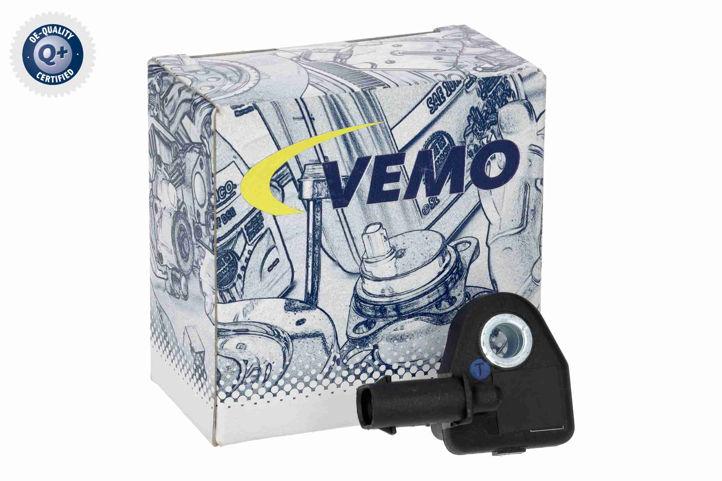 Sensor de aceleração longitudinal e lateral VEMO V52-72-0455
