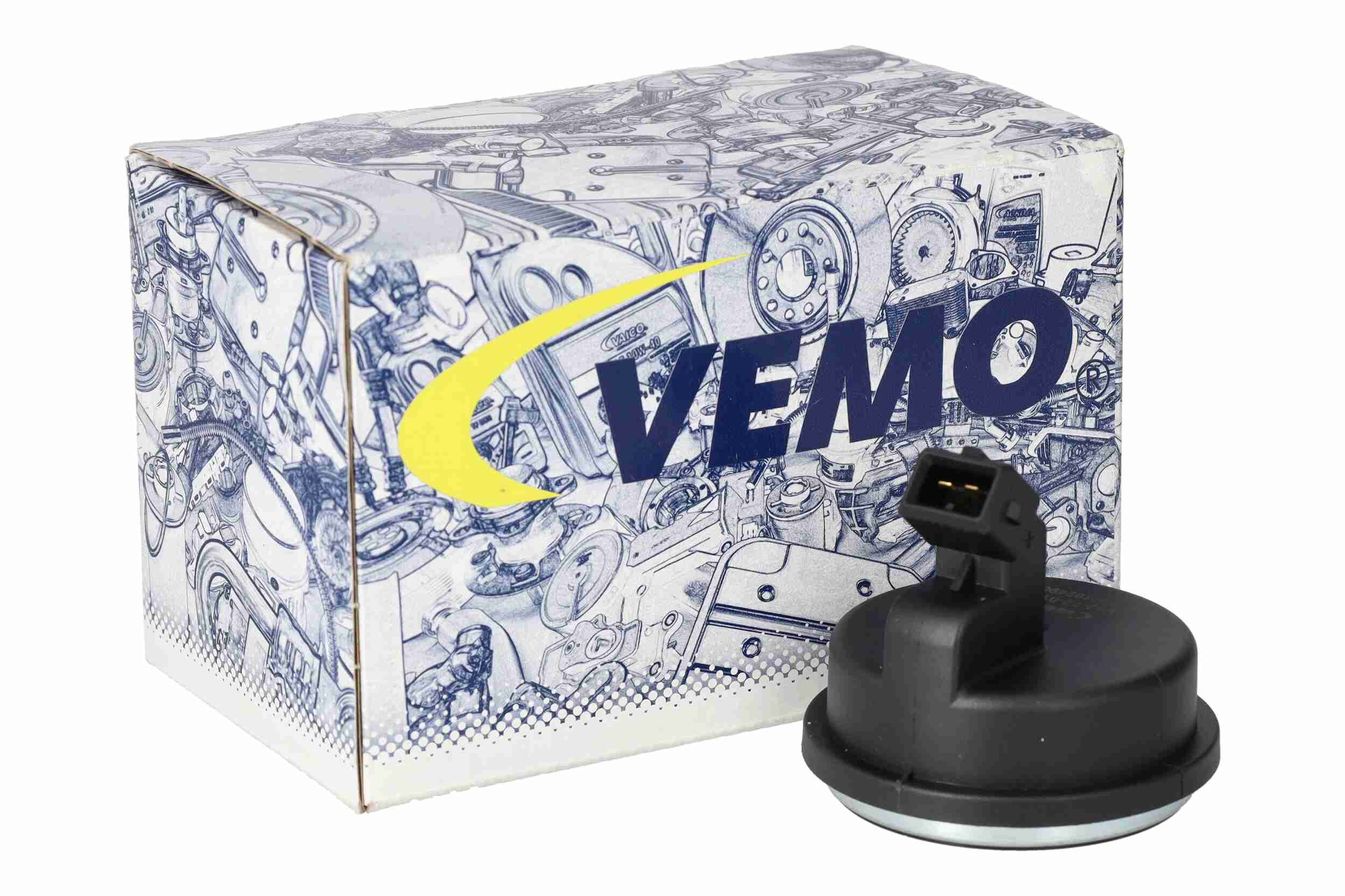 Capteur ABS (Capteur de vitesse de roue) VEMO ref. V53-72-0142