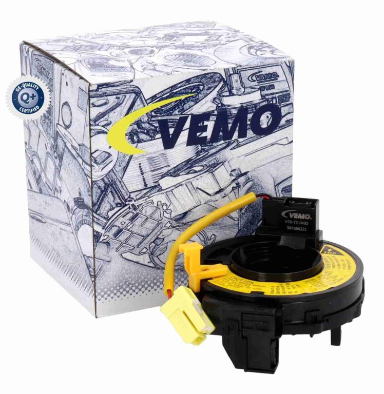 Muelle espiral, airbag (Anillo de airbag) VEMO ref. V70-72-0492