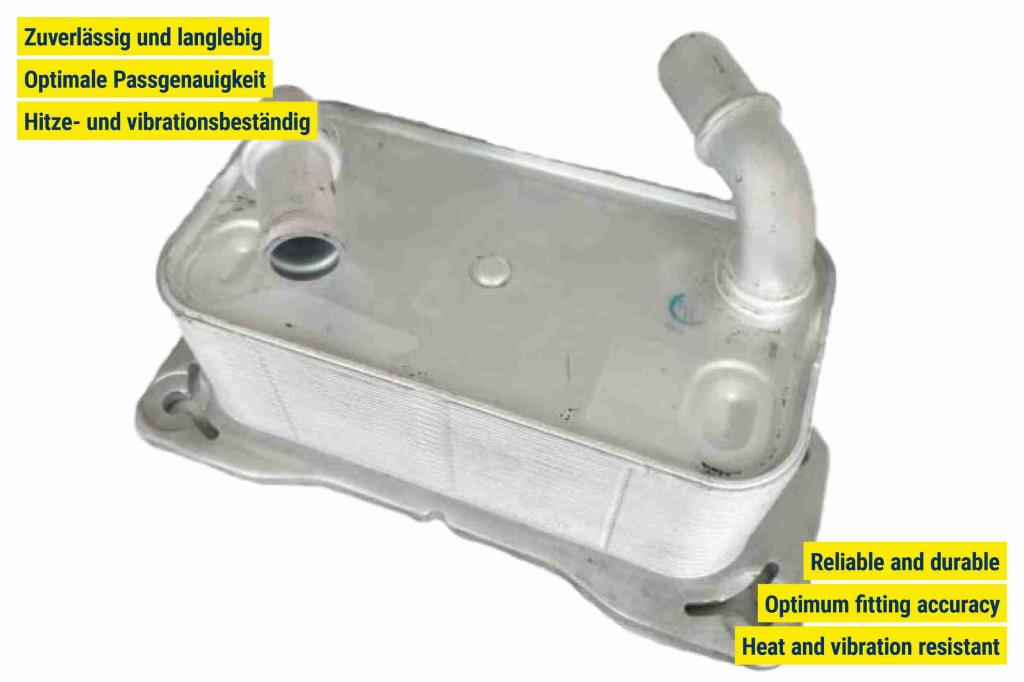 Radiateur d'huile moteur (Refroidisseur d'huile moteur) VEMO ref. V95-60-0021
