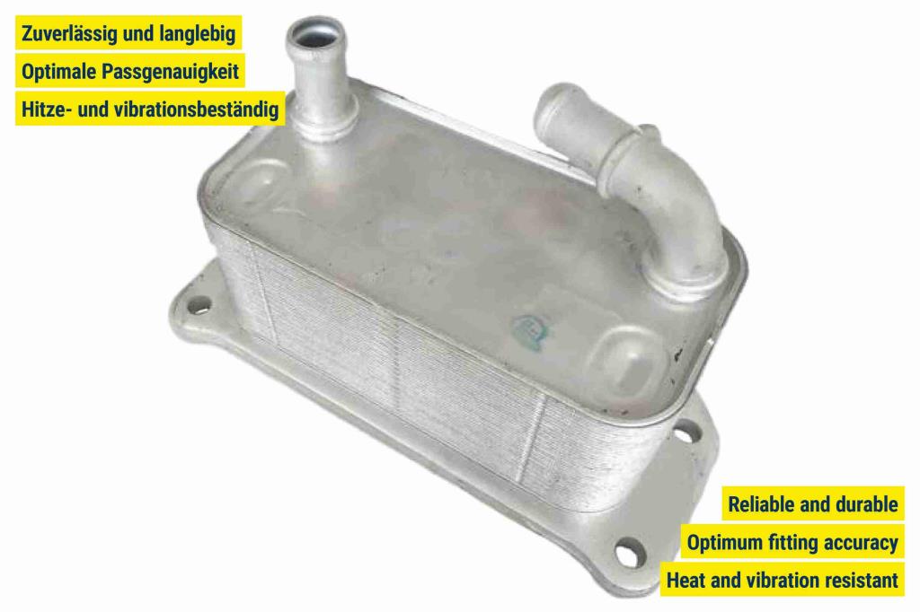 Radiateur d'huile moteur (Refroidisseur d'huile moteur) VEMO ref. V95-60-0022