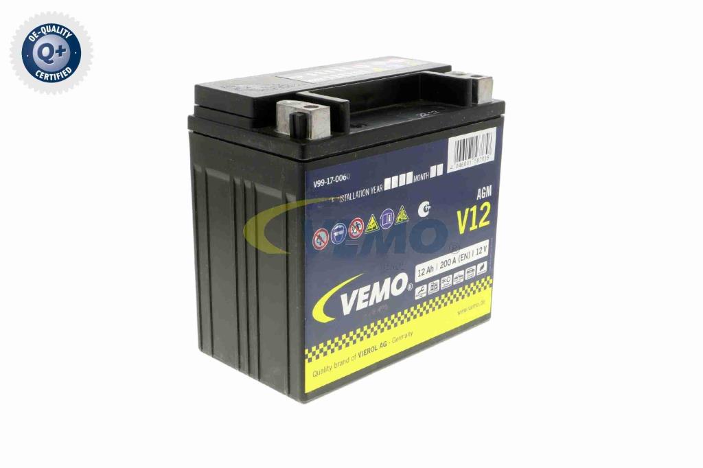 Batterie (de voiture) VEMO 12.0 - ref. V99-17-0060