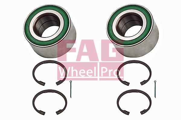 Jeu de 2 roulements de roues Schaeffler FAG ref. 713 8068 10