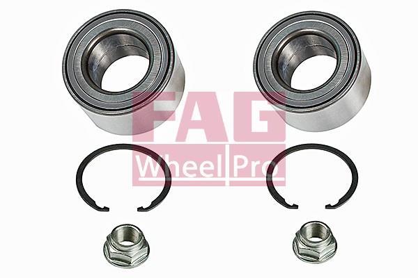 Jeu de 2 roulements de roues Schaeffler FAG ref. 713 8074 10