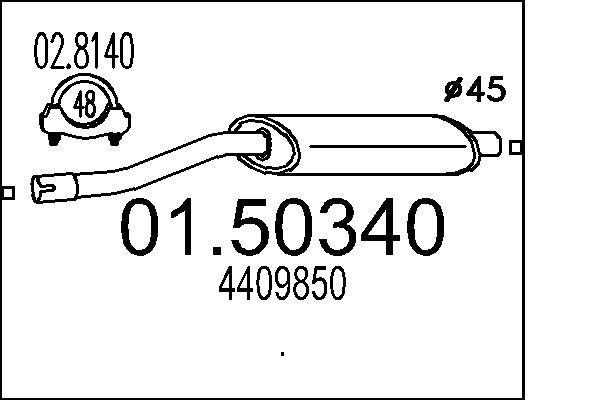 Butée hydraulique 850