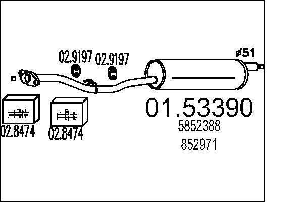 Butée hydraulique 1300