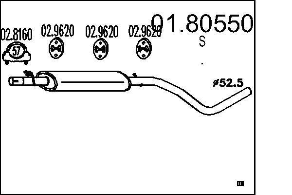 Butée hydraulique 1600