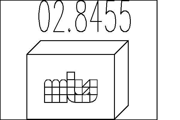 Juego de montaje, silenciador MTS ref. 02.8455