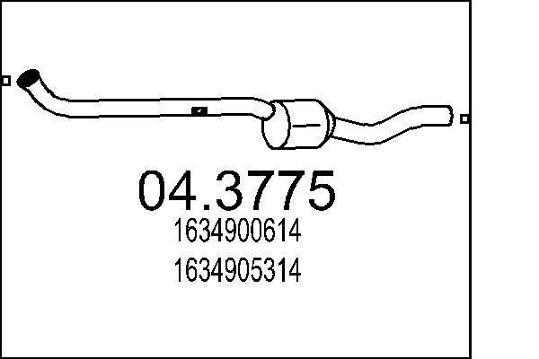 Catalizador MTS 04.3775