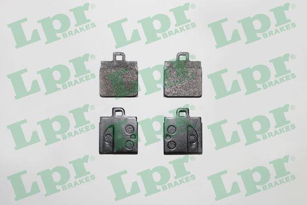 Jeu de 4 plaquettes de frein LPR  ref. 05P029