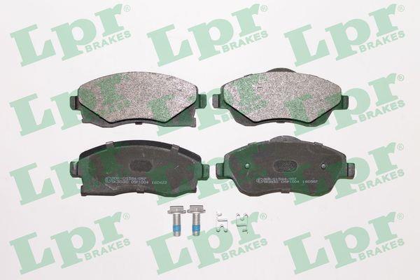 Jeu de 4 plaquettes de frein LPR 05P1004