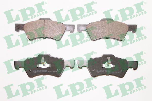 Jeu de 4 plaquettes de frein LPR ref. 05P1006